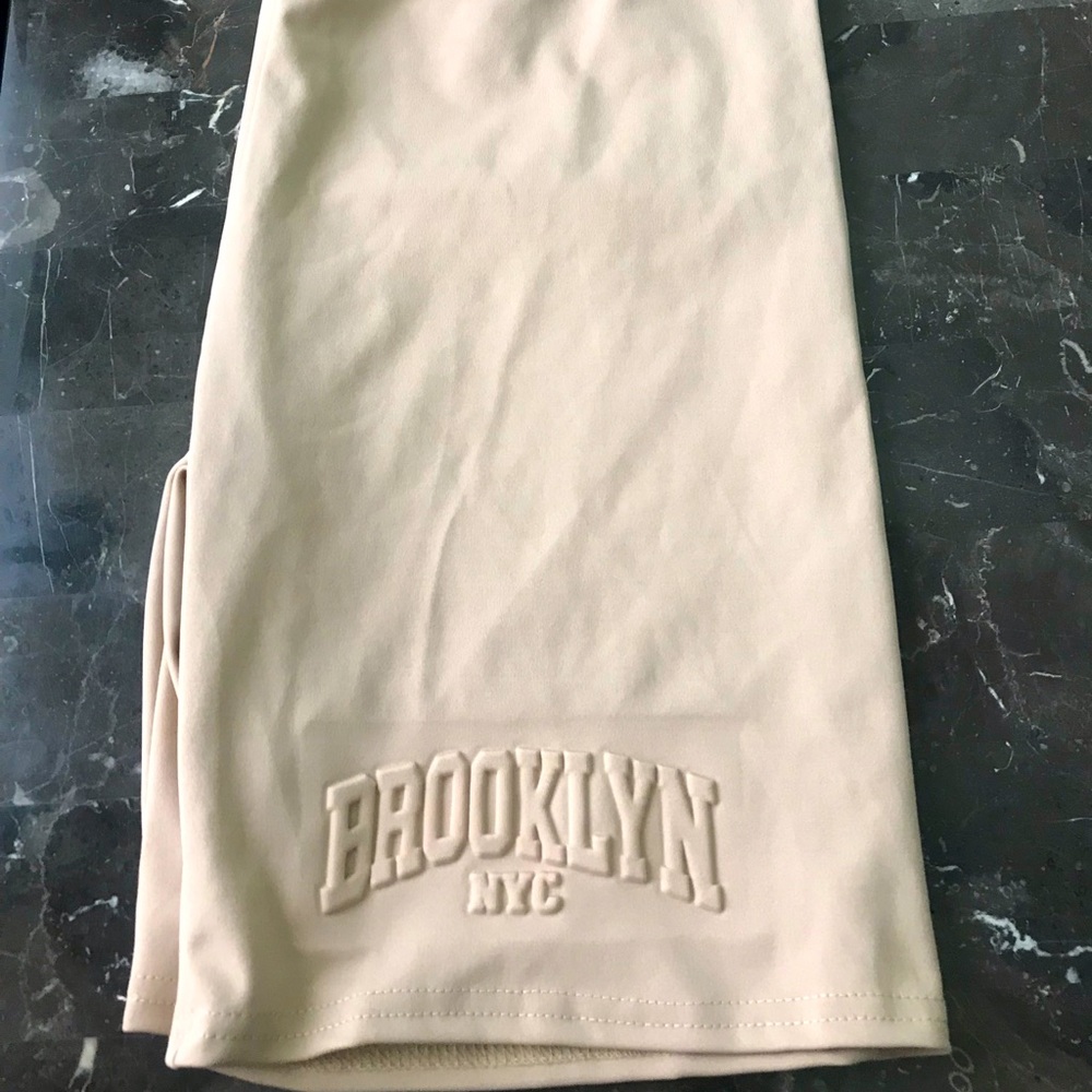 Brand new biker shorts/ say Brooklyn on them 😙